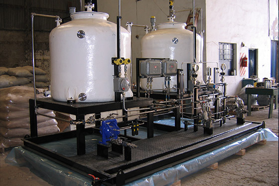 Equipamiento especial para áreas clasificadas a prueba de explosión